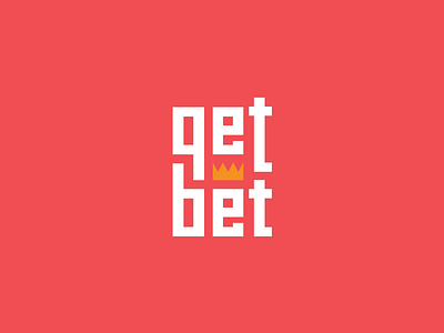 Getbet bet crown gamble logo