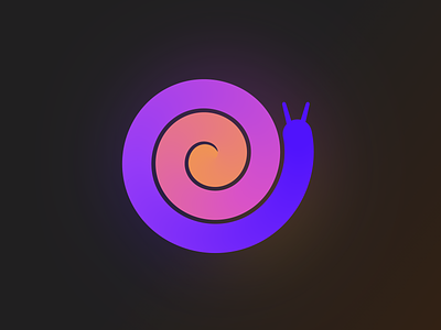 Slo Mo App Icon app app icon app store branding gradient gradient logo icon icons illustration ios iphone logo mobile snail vector