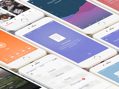 UI Kit e commerce ios kit mobile psd shop sketch social ui