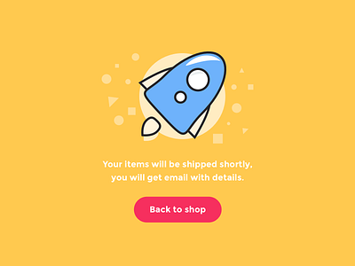 Space Shipping e commerce kit pack photoshop psd shop site sketch template ui web