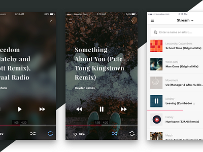 Music app album artist ios ios9 kit list mockup music player psd sketch ui