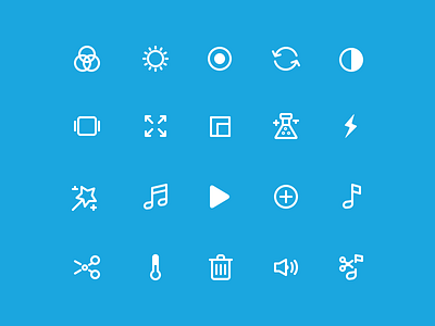 Video Editor Icons