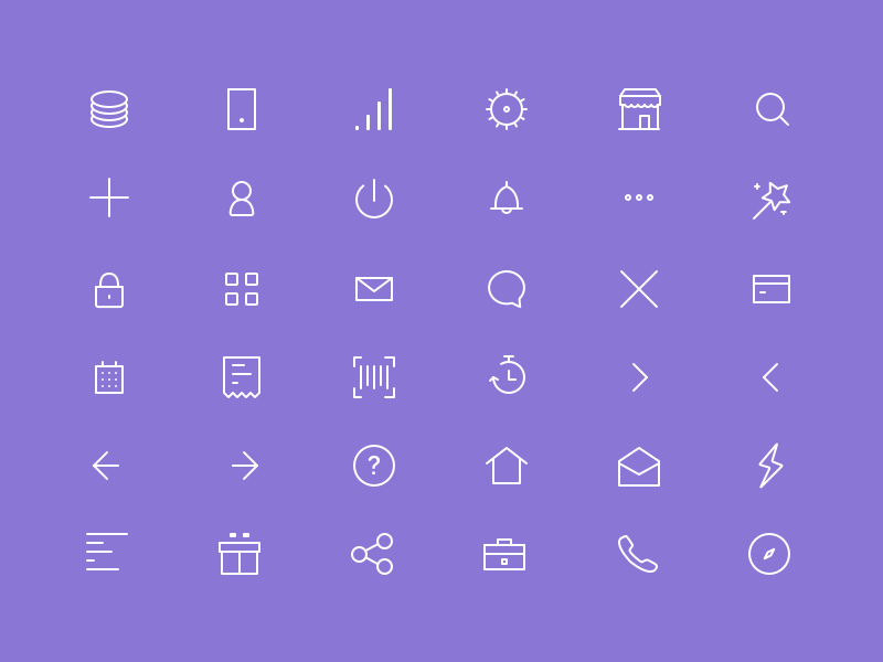 Icon Library by Igor Savelev for isavelev on Dribbble