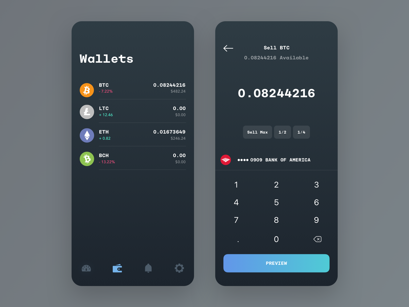 Crypto Currency Trading App by Igor Savelev for isavelev on Dribbble