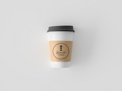 Beacon Coffee Rebrand design illustration illustrator logo