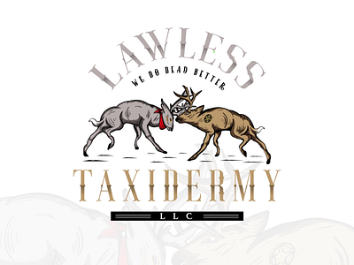 Logo Vintage | Deer | Outdoor | Lawless buck deer illustration lawless logo logo branding logo design logo outdoor logo vintage outdoor vintage