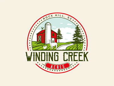 Creek Farm Logo Design