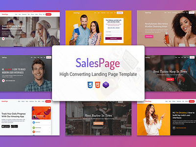 SalesPage - Apps, Business & Agencies Landing Page