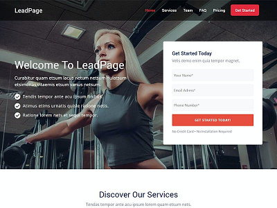 LeadPage - Multipurpose Marketing HTML Landing Page Template by Bogdan ...