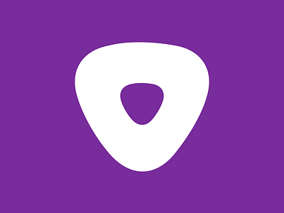 Vetelite (icon) branding dog geometry nose purple triangle