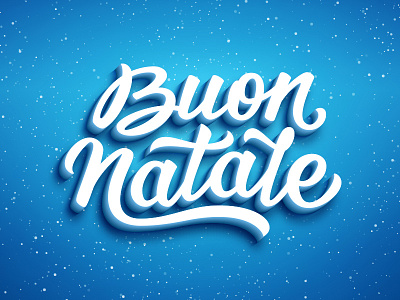 Buon Natale! background banner buon natale card christmas greeting lettering merry christmas natale placard text vector