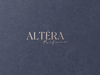 Logotype | Altera Perfume branding design graphic design logo vector