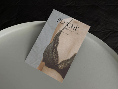 Logotype | Pluchè Pleasures branding design graphic design logo vector