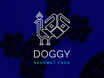 DOGGY LOGO branding design graphic design illustration logo vector