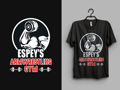 Gym Fitness T-Shirt Design