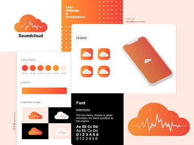 Soundcloud Logo Redesign Concept 2020 trends adobe illustrator adobe photoshop branding graphic design illustration logo logo branding logo design logo redesign soundcloud soundcloud logo