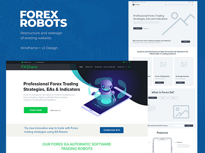 Forex Robot website