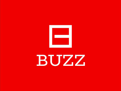 Buzz Interactive Logo buzz firstshot identity interactive logo minimal