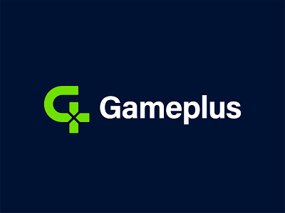 Gameplus - Letter G Logo Design design gamepad letter g logo modern simple