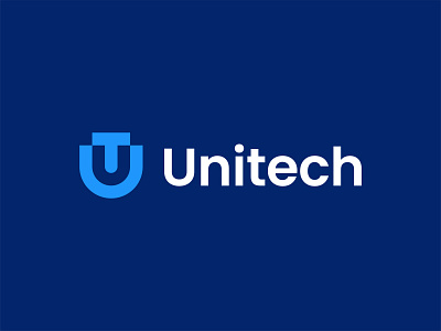Unitech - Letter UT Logo Design letter logo minimal modern simple tech