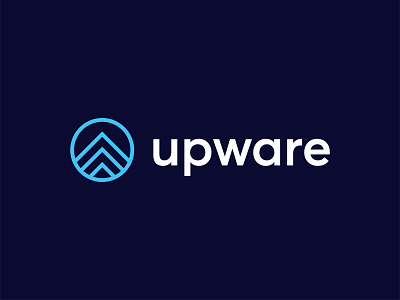 Upware - Arrow Logo Design arrow financial logo modern simple trade