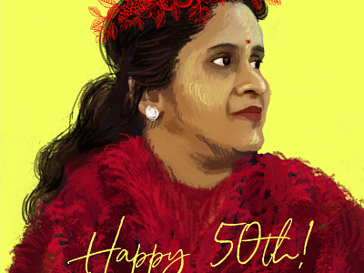 Amma illustration mom