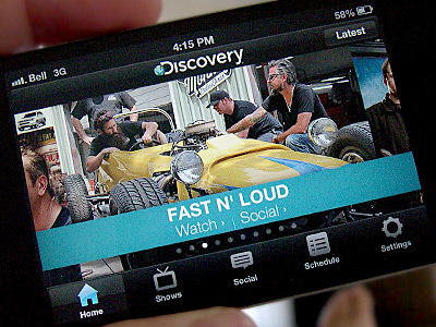 APP: DISCOVERY APP ON IPHONE & IPAD apps discovery channel ipad iphone