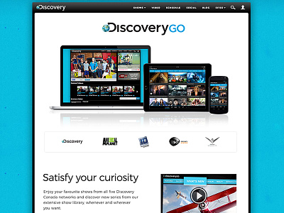 Discovery GO: Info Hub & Marketing advertising brand discovery go mobile new product