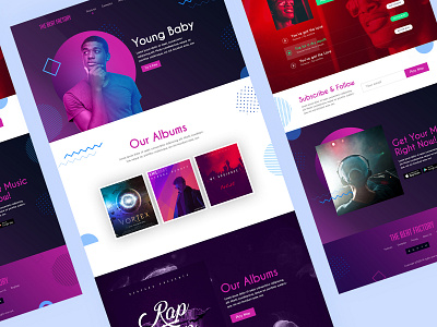 Website Design : Beat Factory