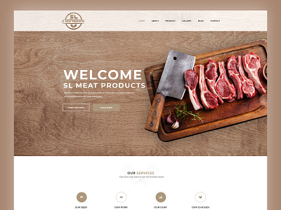 Website Design : Meat