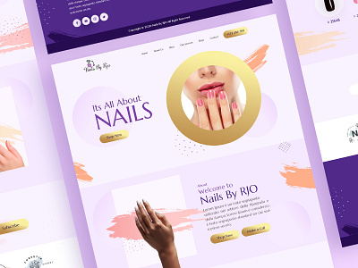 Website Design : Nail Care