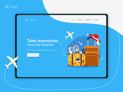 Travel Website UI