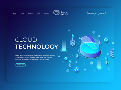 Ranger Cloud Web UI cloud service cloud storage cloud web ui design ui uidesign uiux uxdesign webdesign website ui webui webuiuxdesign