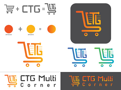Logo Design For Online Shop branging ecommerce graphicdesign icon iconiclogo logo logo design onlineshop