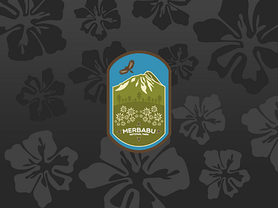 Merbabu National Park Logo Design