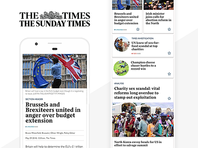 The Times & The Sunday Times android apps article detail list mobile news newspaper