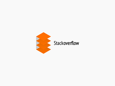 StackOverflow branding color design designs flat idea logo logo design logodesign logos logotype logotypes online pc programmer rebrand rebranding stack stack overflow typography