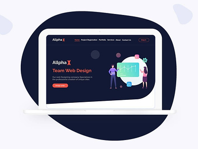 website Team - AllphaX design team ui web webdesign