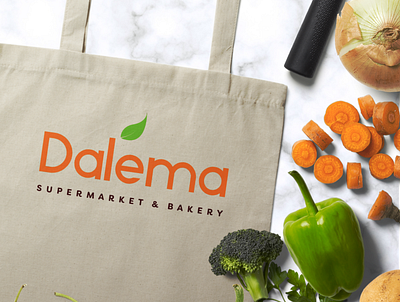 Dalema Supermarket Brand Identity affinity designer affinity serif brand design brand mark branding branding agency design grocery logo logo design supermarket