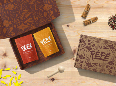 Pepe - Enhancing Taste affinity designer affinity serif brand design brand mark branding branding agency chilli design illustration logo logo design packaging design pattern design pepper spice brand