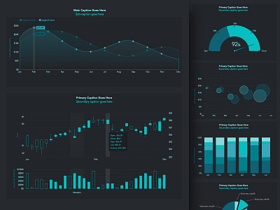 Instant Crush: Advance Data Visualization Base Template charts data data visualization fui graphs hud interface ui