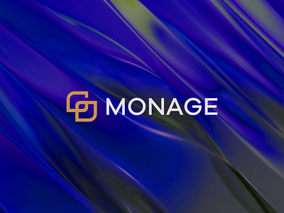 MONAGE bank brand branding cards concept design finance graphic design identity logo logodesign logotype monogram ui unique ux