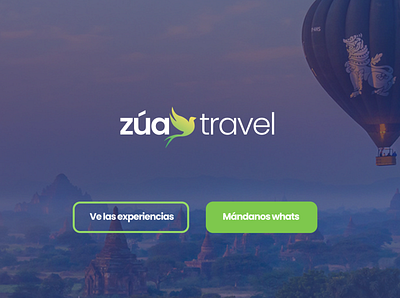 zúa travel logo branding logo startup travel