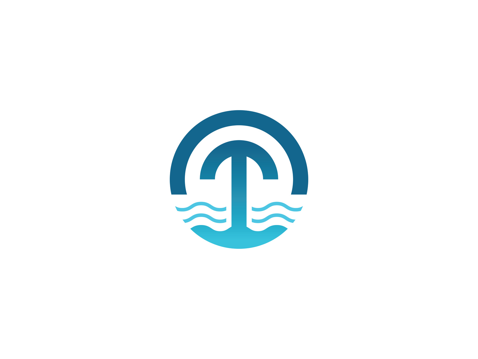 Fountain Water Logo by Faiz Ahmad on Dribbble