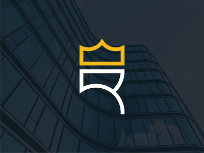 Royal Crown abstract agency branding business clean concept crown design elegant king logo luxury modern monogram premium royal