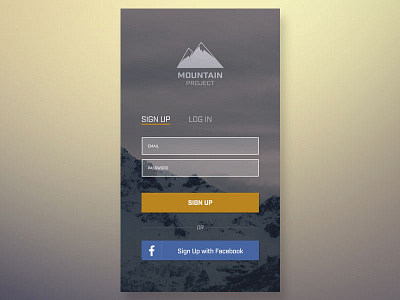 Daily UI 001 - Sign Up 002 dailyui ios login phone signup