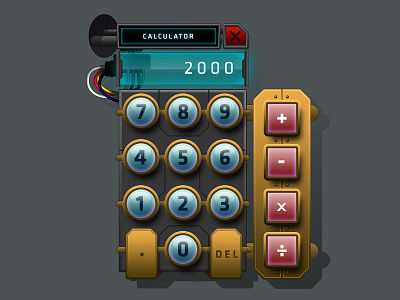 Daily UI 004 - Calculator calculator dailyui game