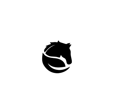 horse leaf vector