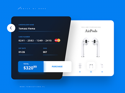 Daily Ui  002 Credit Card Checkout (.sketch)