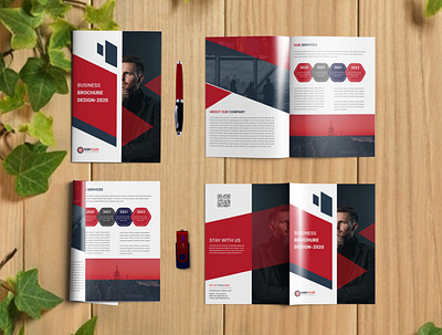 Multipurpose Brochure Template bi fold bi fold brochure brand branding branding agency branding and identity brochure brochure design brochure mockup brochure template business brochure catalogue design design flyer design flyer template illustration typography